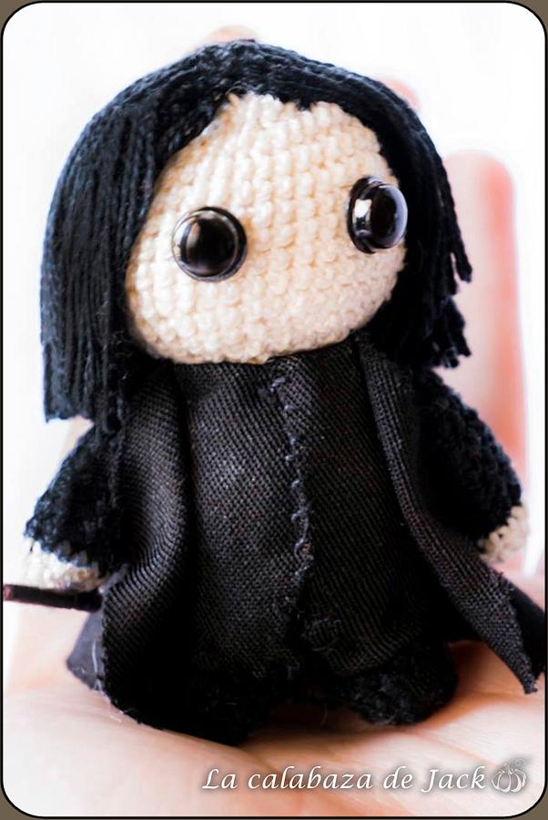 Severus Snape Amigurumi - Harry Potter - La Calabaza de Jack