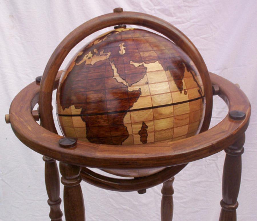 THE EARTH ON HIGH GYROSCOPIC STAND