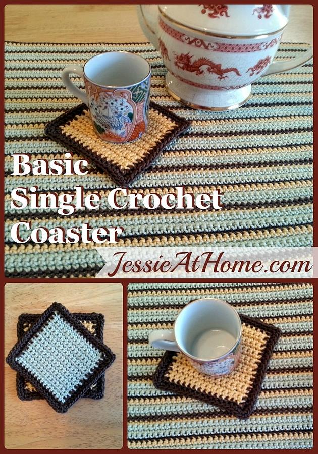 Basic Single Crochet Coaster