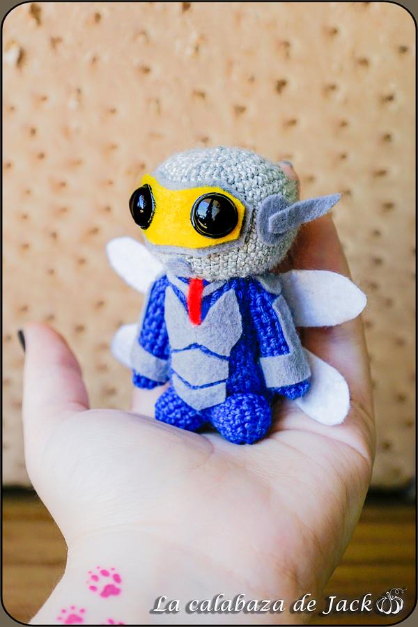 Wasp Amigurumi - Marvel - La Calabaza de Jack