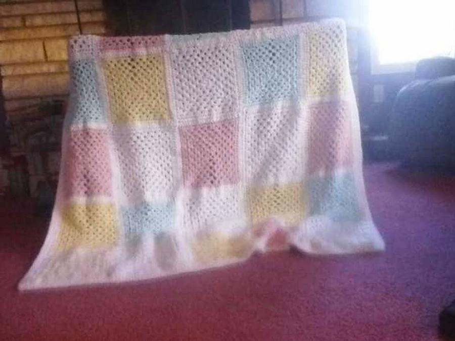 patchwork child's afghan