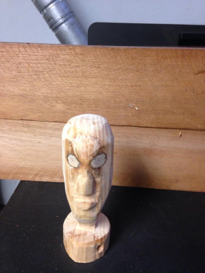 Hand carving 