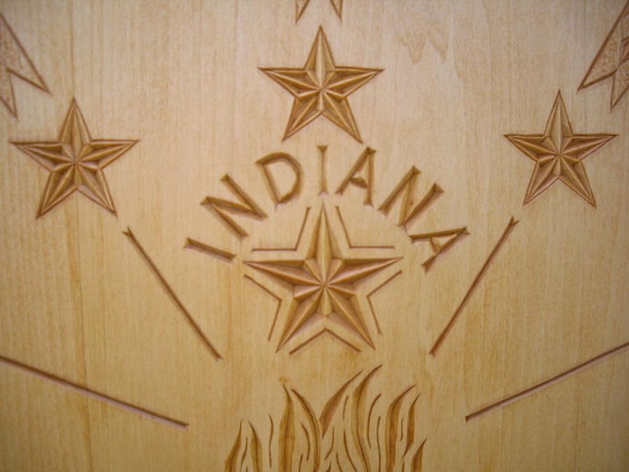 Indiana State woodcarving