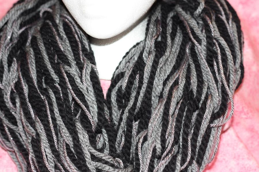 Chunky Hand Knitted Infinity Scarf