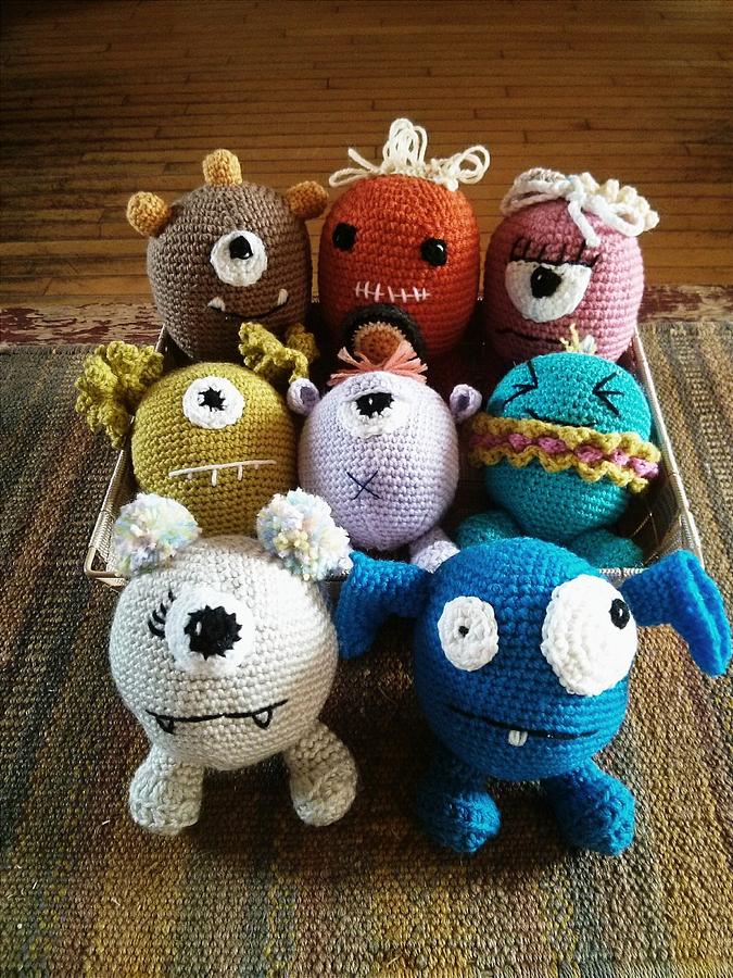 crocheted Monsters