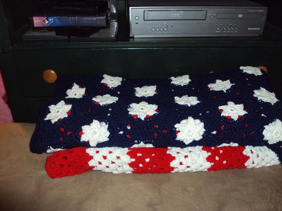 Grand old flag blanket