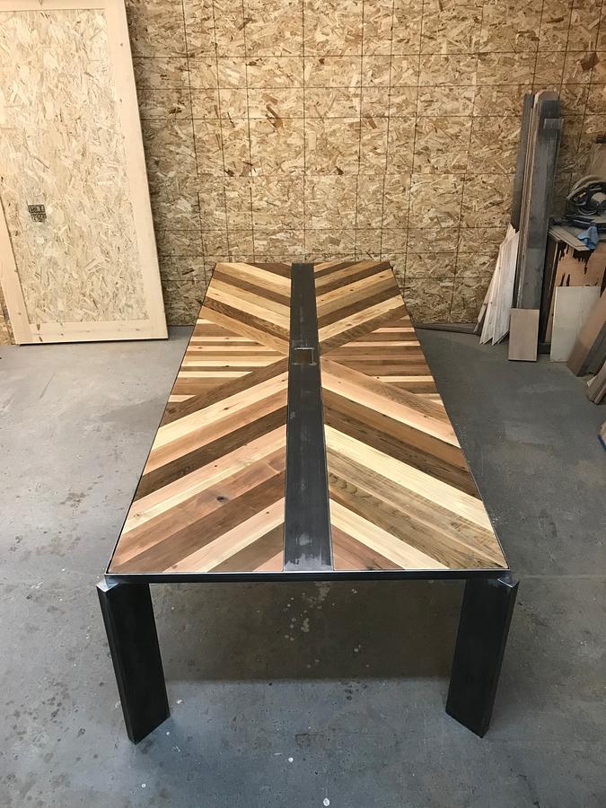 45 degree conference table 