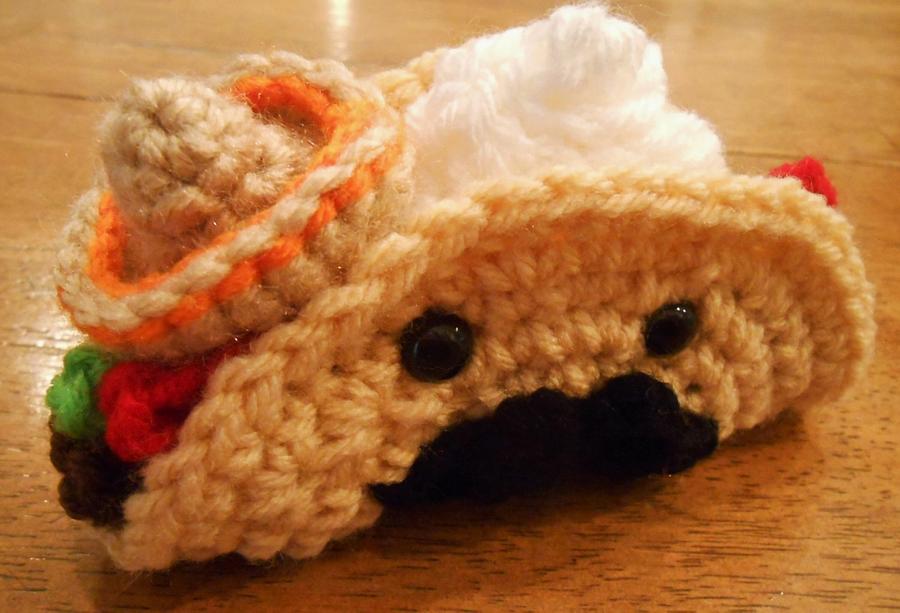 Crochet Fiesta Taco Amigurumi