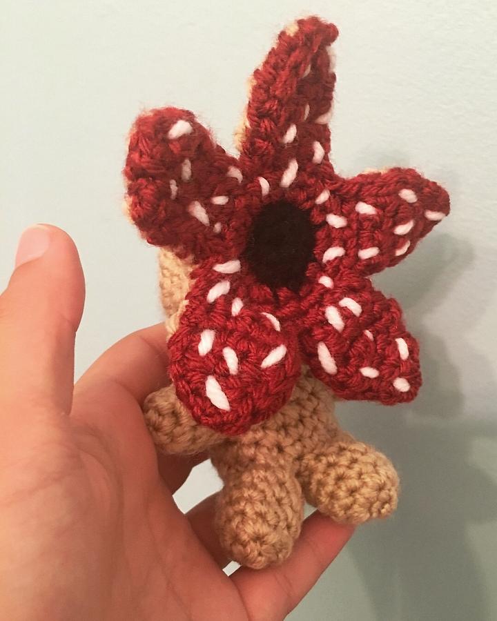 Handmade Crochet Demogorgon Amigurumi