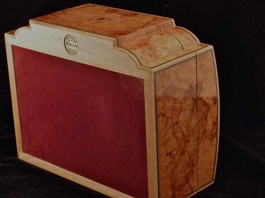 Maple Burl Jewelry Box