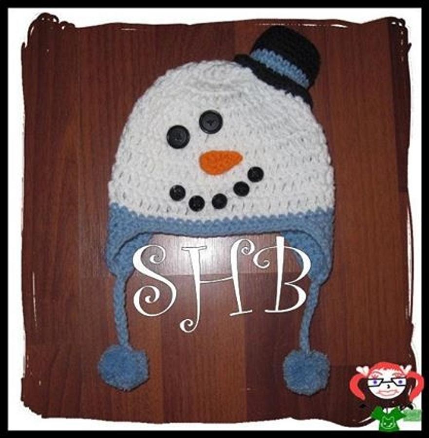 Snowmen Crochet Hats