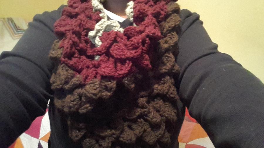 my scarf/shawls I made for me