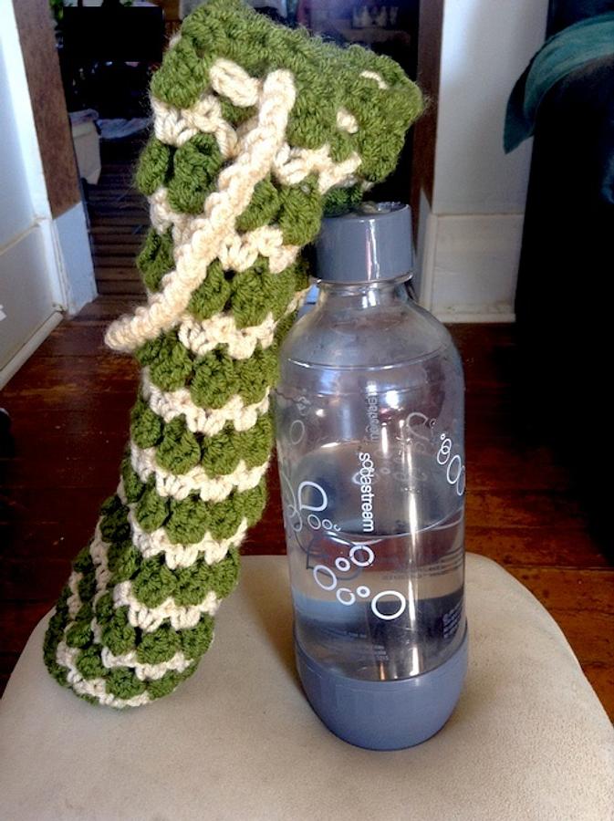 Crocheted Bottle Holder