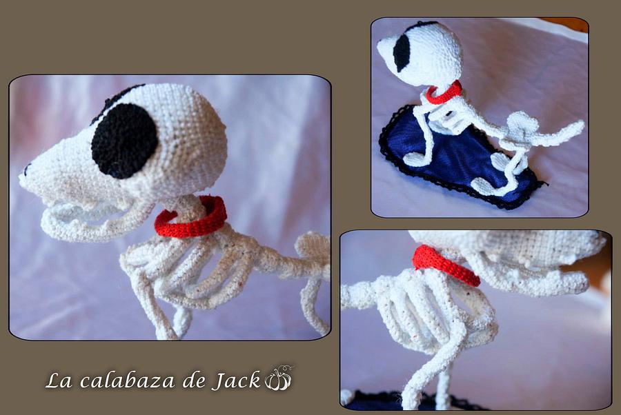 Scraps Amigurumi - Corpse Bride - La Calabaza de Jack