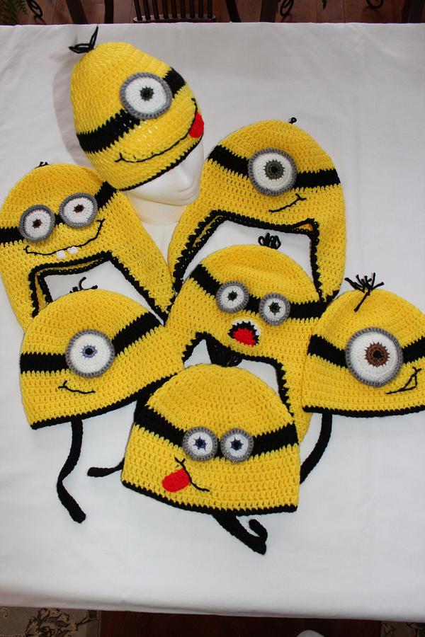 Minion hats for needy children