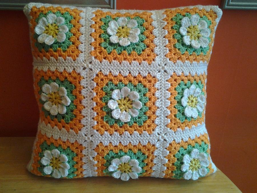 Pillow Cover - Granny Squares