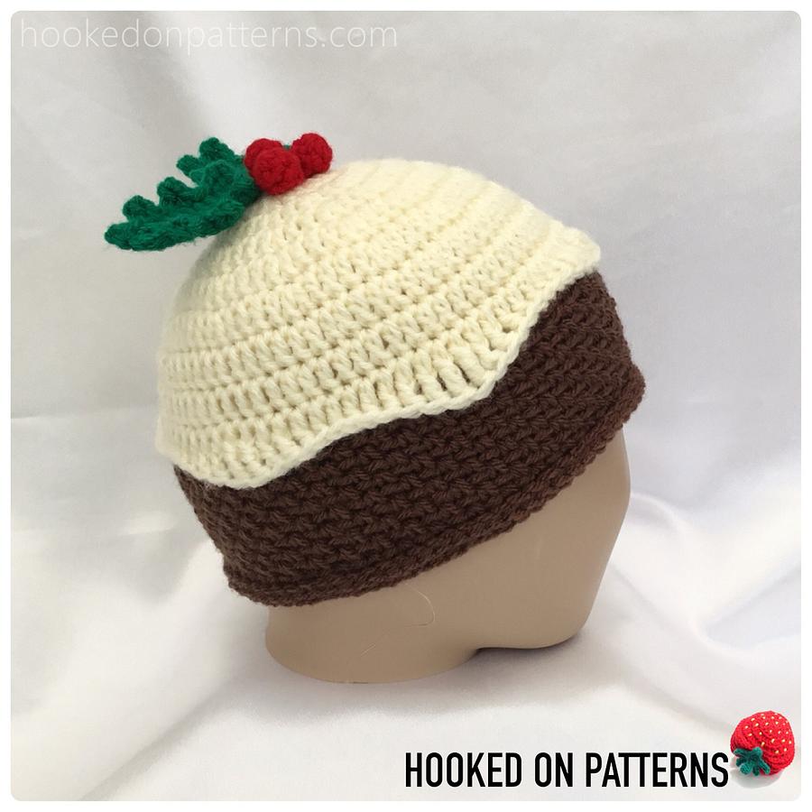 Christmas Pudding Beanie Hats