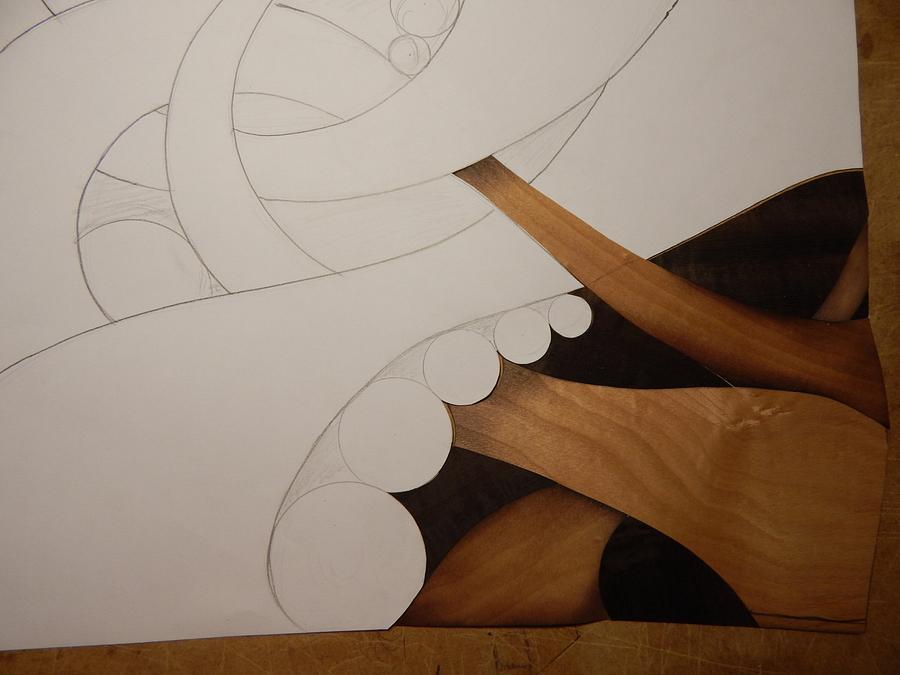 Abstract marquetry