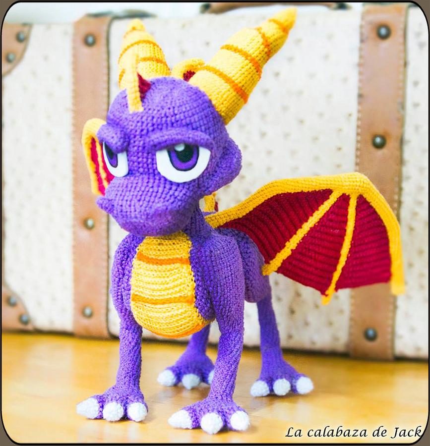 Spyro Amigurumi - La Calabaza de Jack