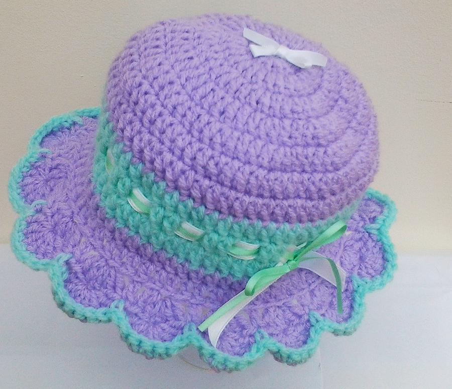 Frilled summer hats