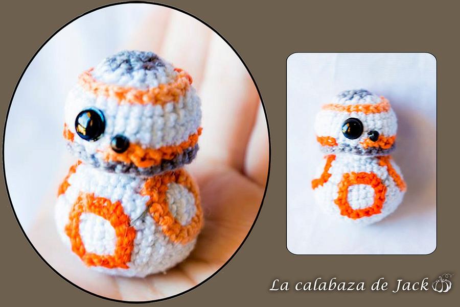 BB8 Amigurumi - Star Wars - La Calabaza de Jack