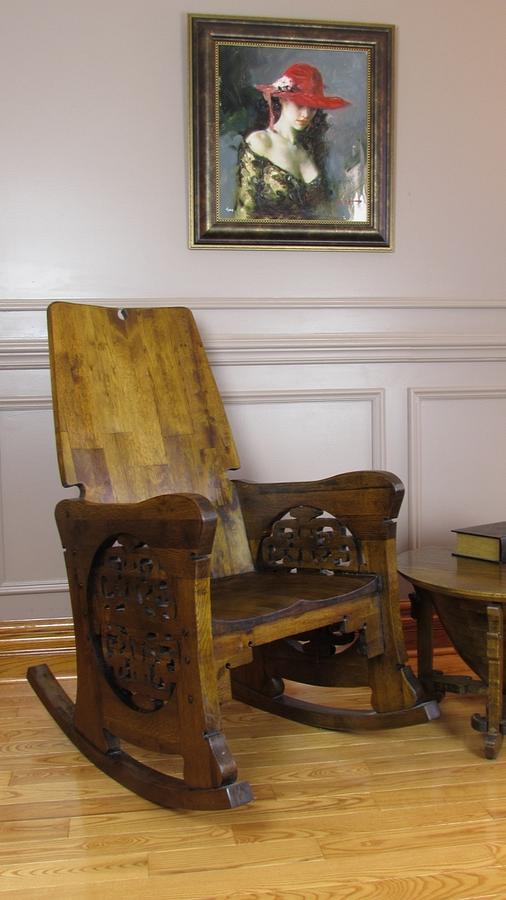 Rohlfs Inspired Rocking Chair
