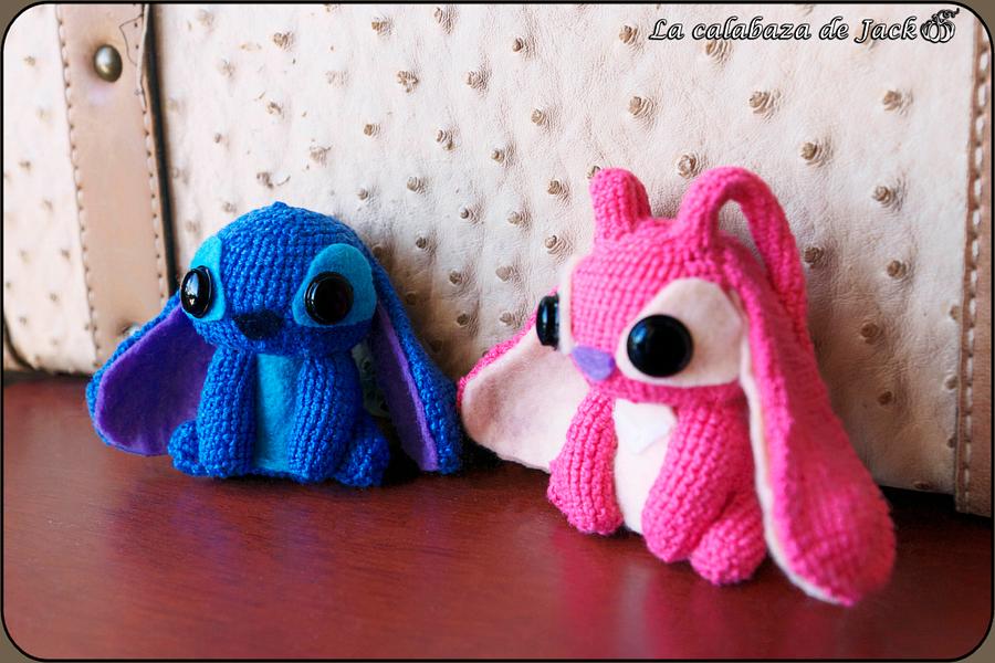 Stitch & Angel Amigurumi - Lilo & Stitch - La Calabaza de Jack