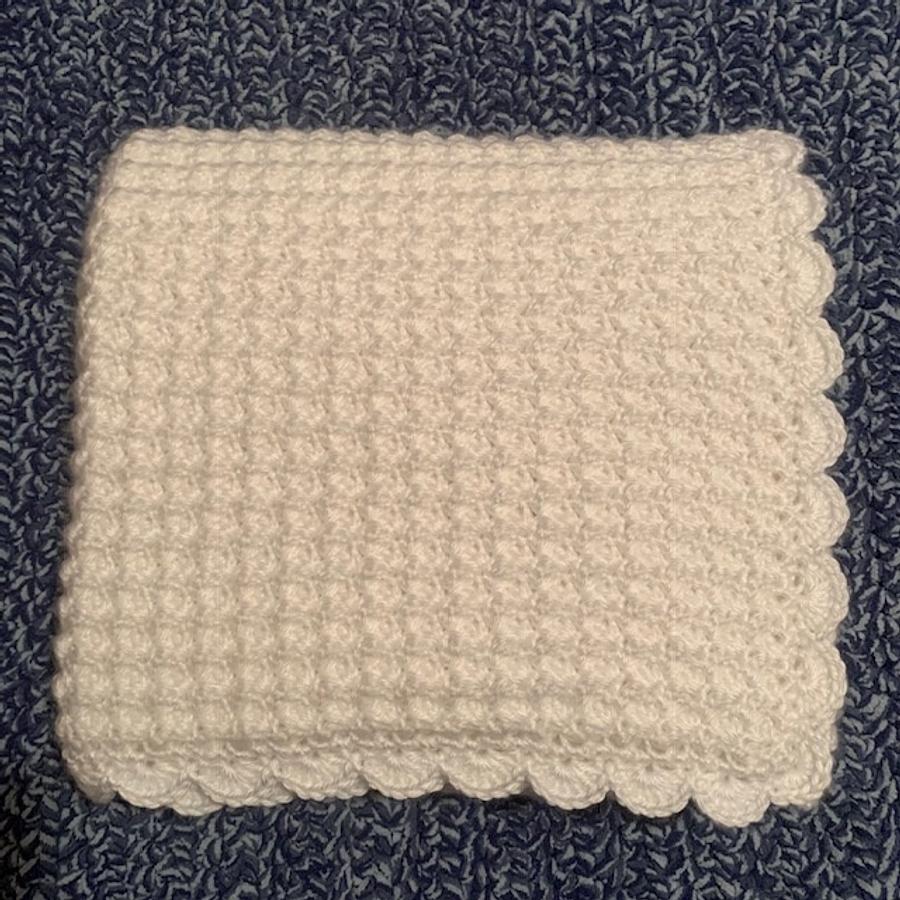 Puff Stitch Baby Blanket