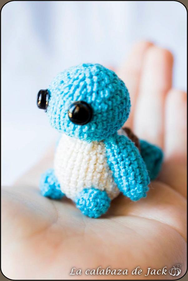 Squirtle Amigurumi - Pokemon - La Calabaza de Jack