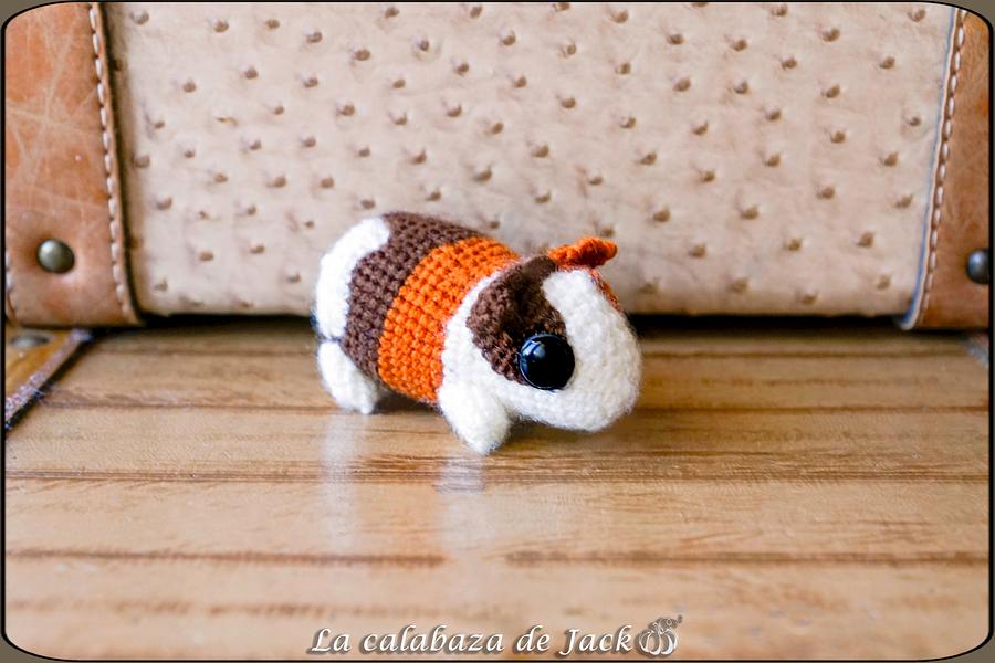 Guinea pig Amigurumi - La Calabaza de Jack