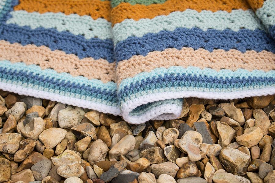 'Just beachy' blanket