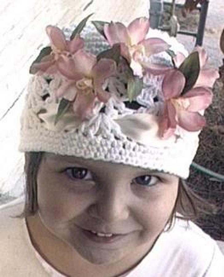 Pink Floral Hat