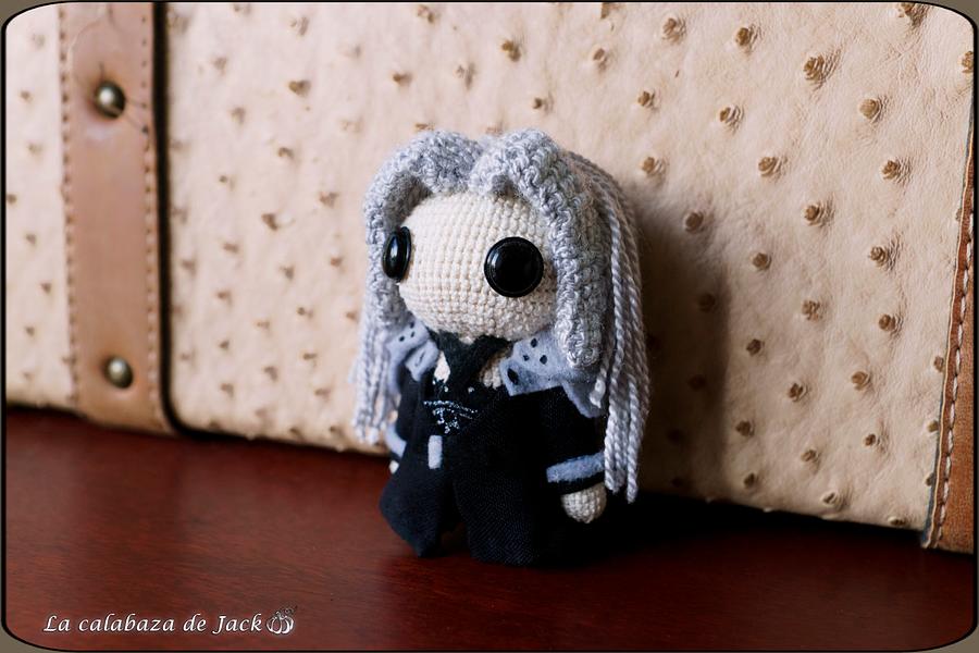 Sephiroth Amigurumi - Final Fantasy - La Calabaza de Jack