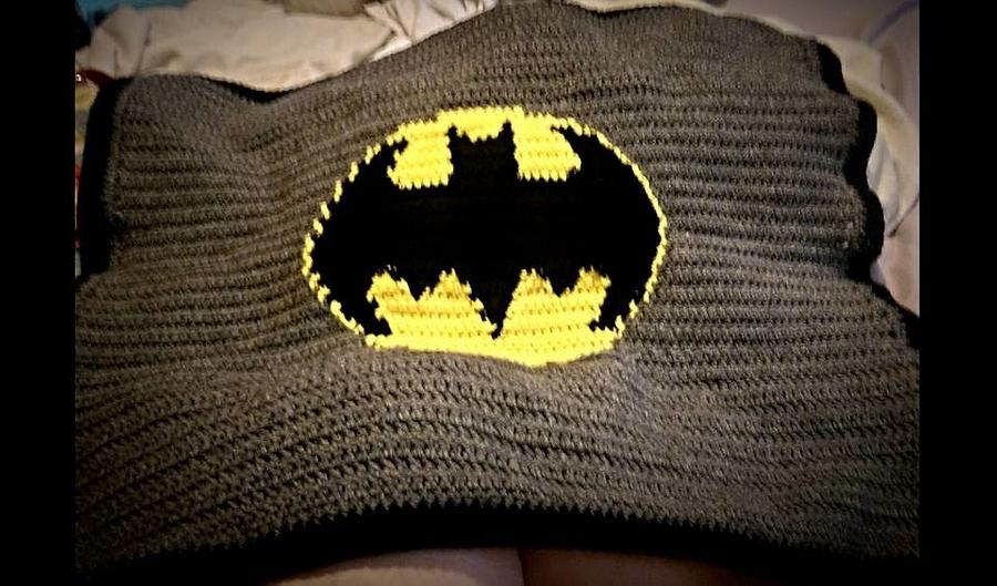 My First Graphghan... Batman Baby Blanket