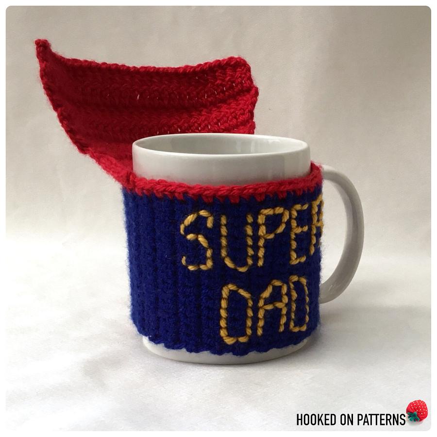 Father’s Day Gift Super Dad Mug Cozy