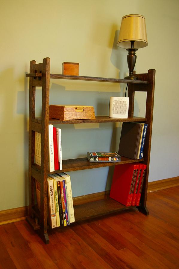 Craftsman Style Book Shelf