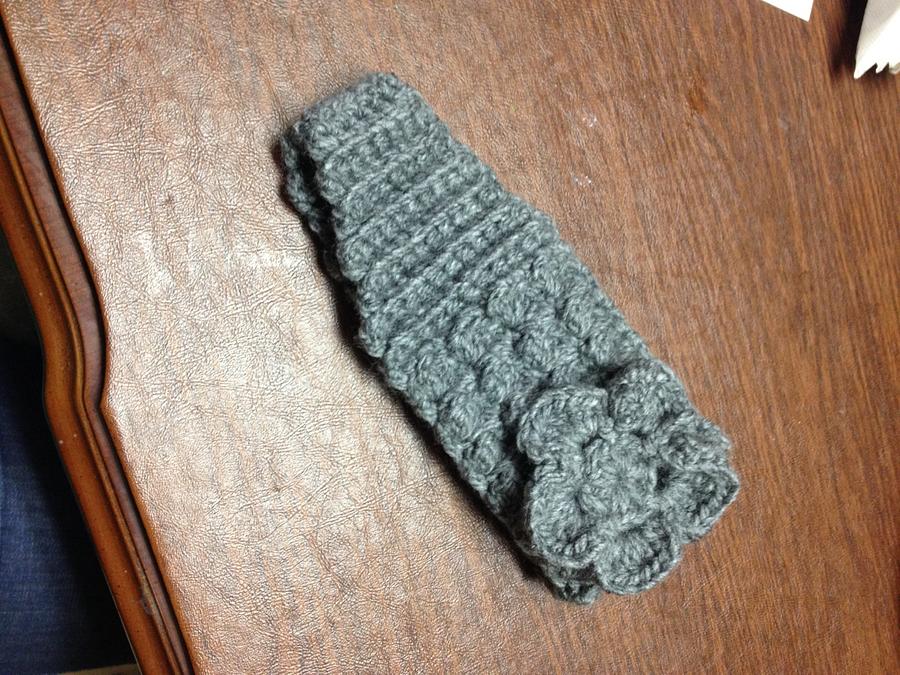 Earwarmer with Flower