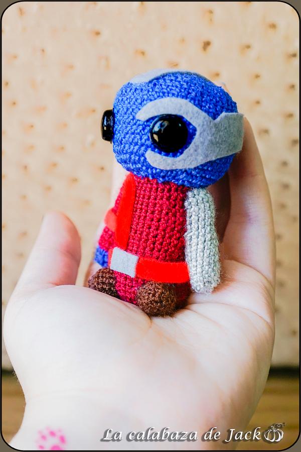 Nebula Amigurumi - Marvel - La Calabaza de Jack