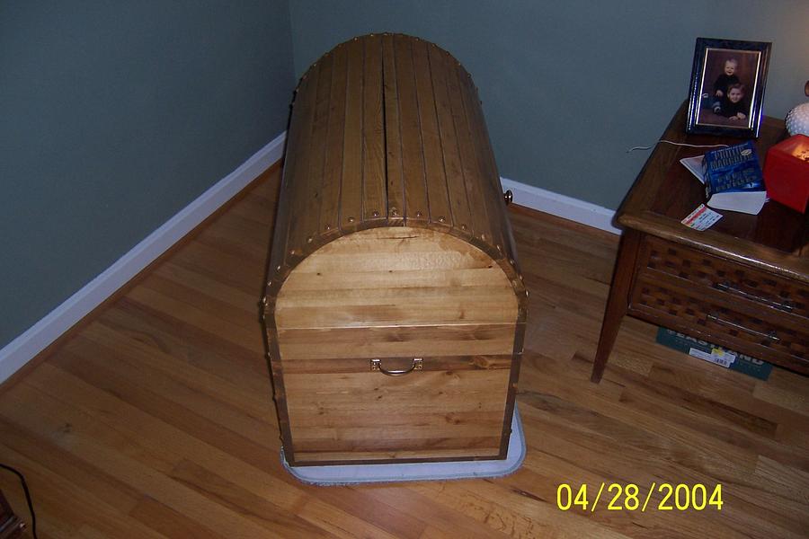 Simple Wooden Trunk