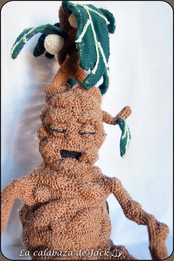 Mandrake Amigurumi - Harry Potter - La Calabaza de Jack