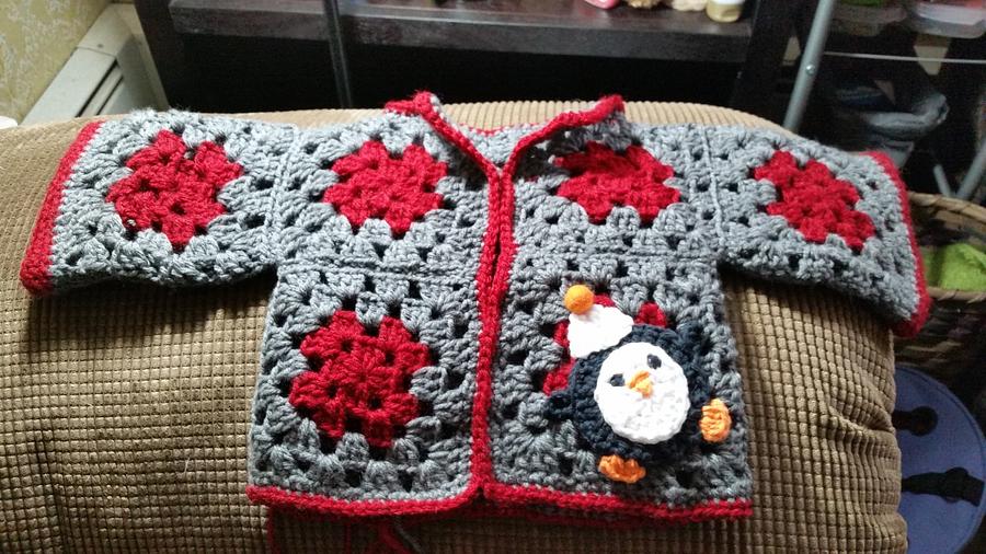 Granny Square Sweater