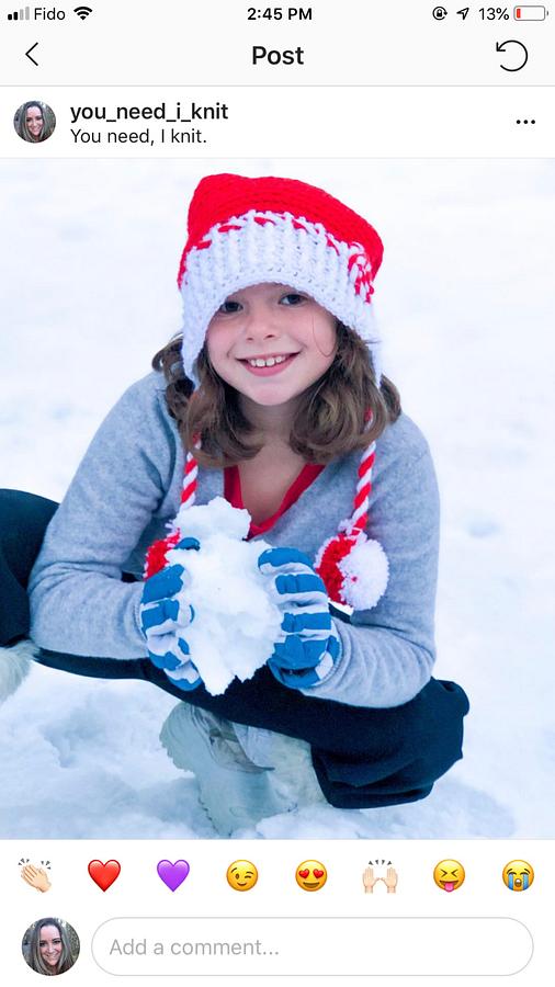 Noelle holiday hat