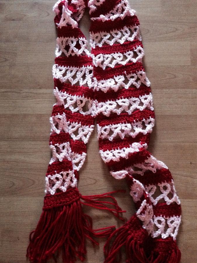 Breast Cancer scarf