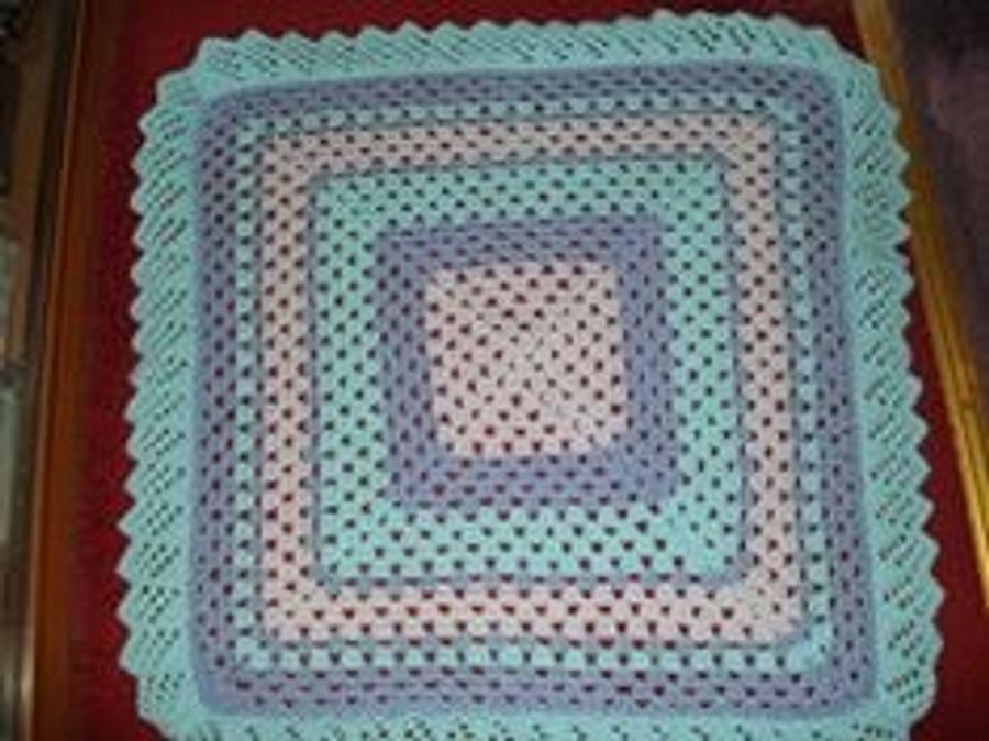 Granny Square with edging