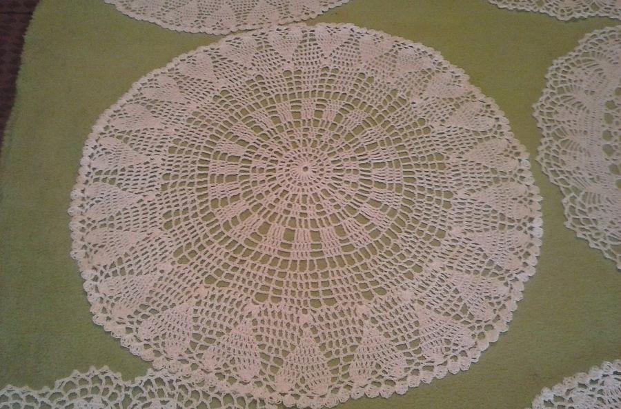 Wedding doilies 