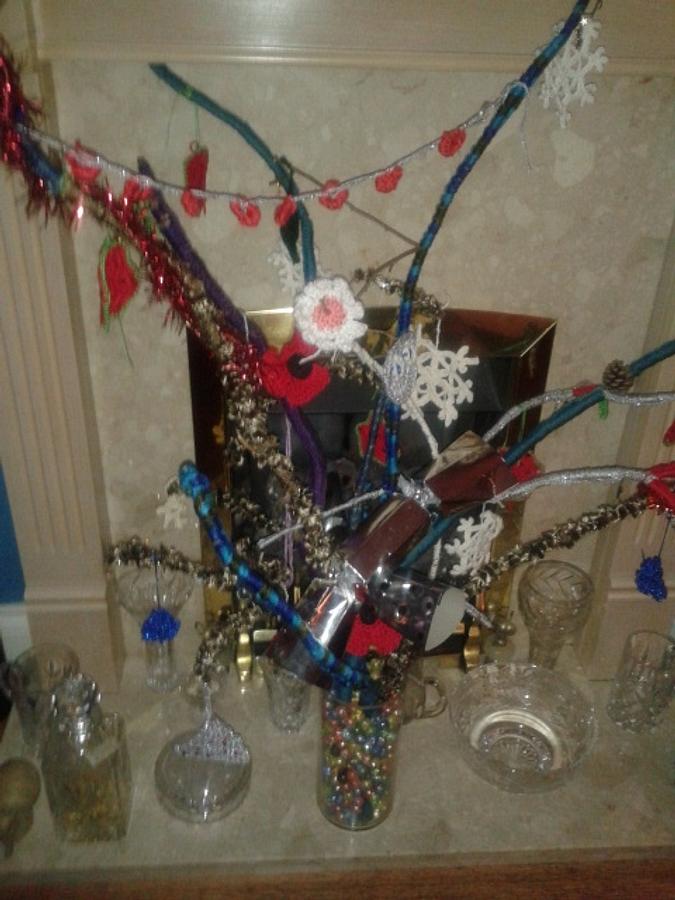 my crotchet xmas tree