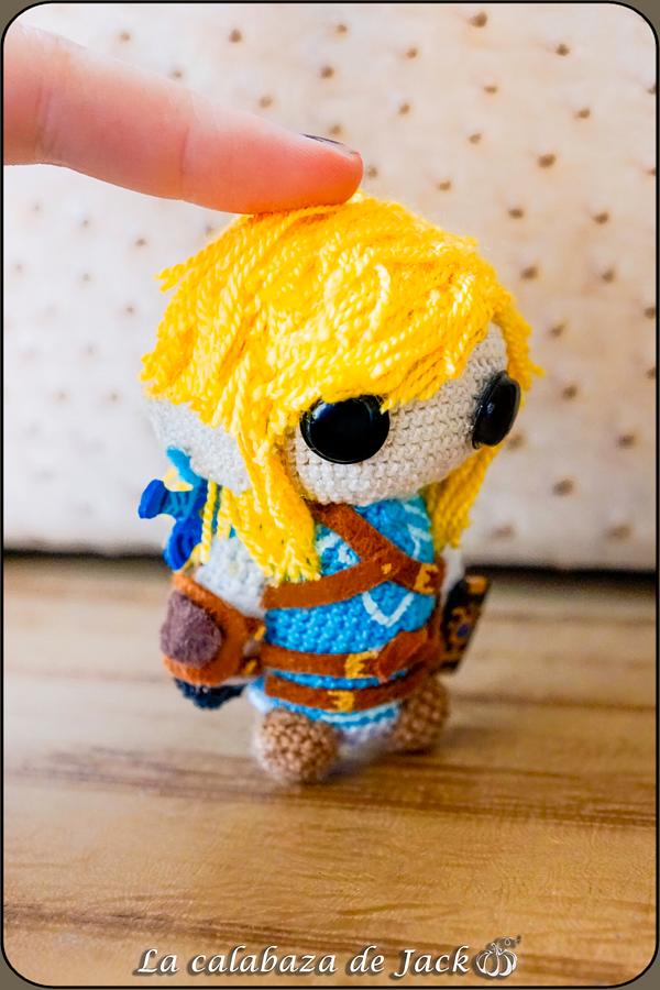 Link Amigurumi - Zelda - La Calabaza de Jack