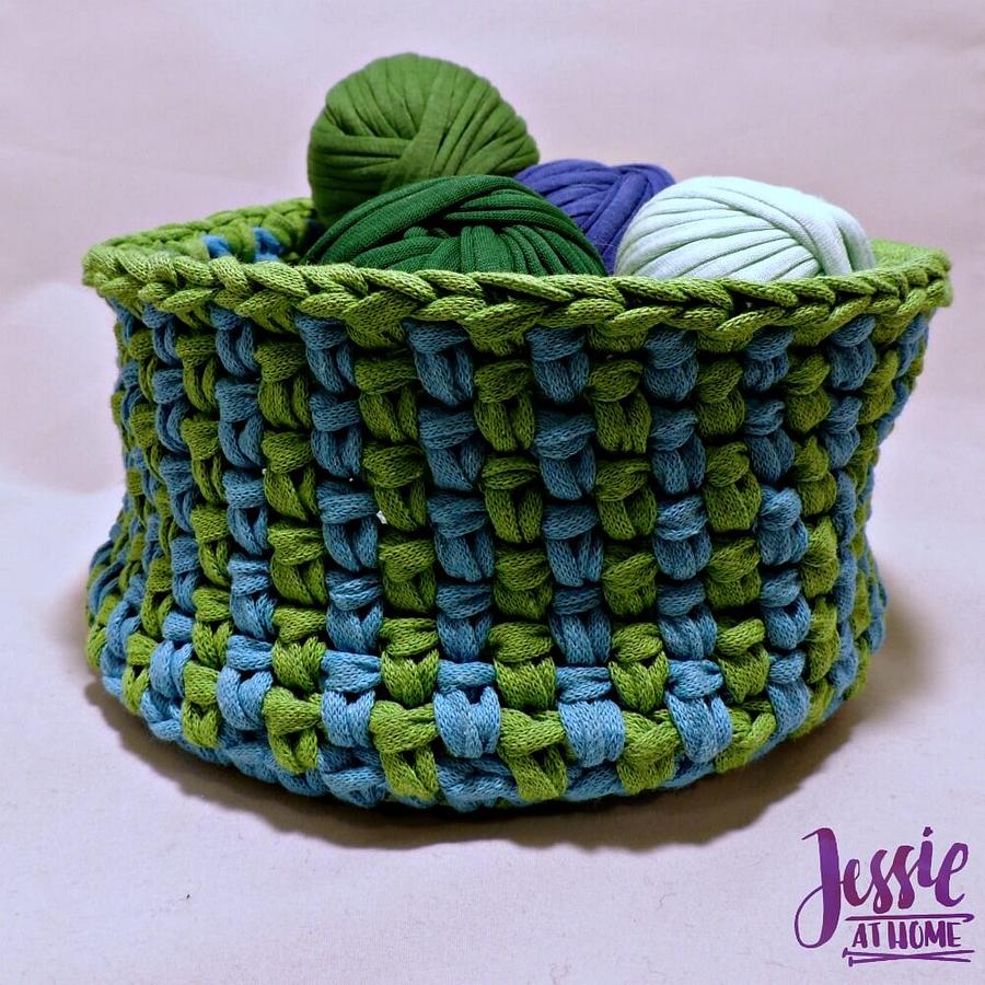 Linen Stitch Basket