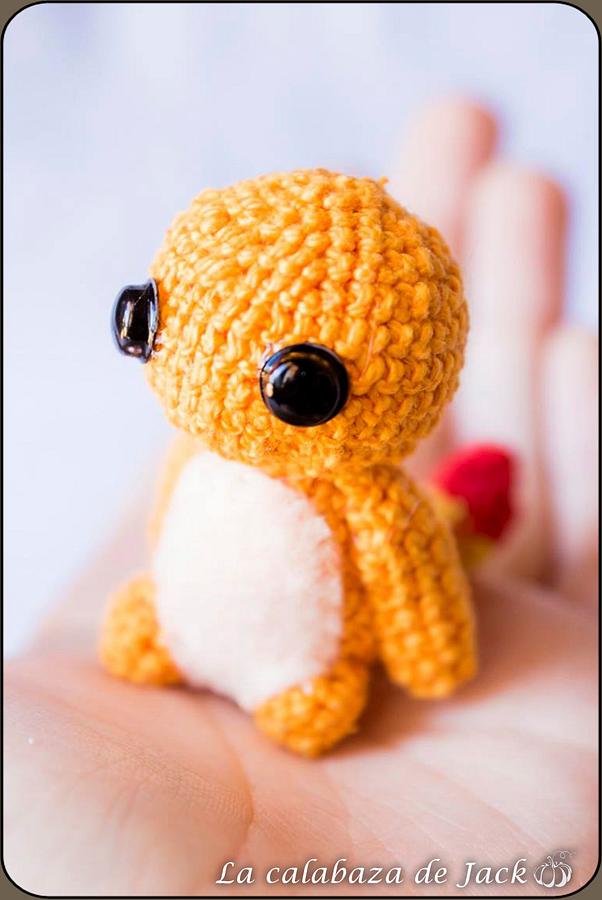 Charmander Amigurumi - Pokemon - La Calabaza de Jack