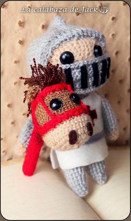 Templar Knigth Amigurumi - La Calabaza de Jack